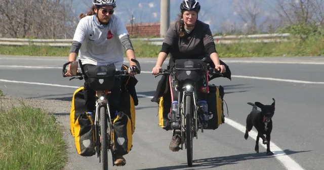 İngiltere den çıkıp 6 kıtayı bisikletle geçmeyi hedefleyen iki maceracı Ordu ya ulaştı Ordu Haberleri