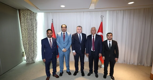 Bakan Bak tan Antalya da yoğun spor diplomasisi Antalya Haberleri