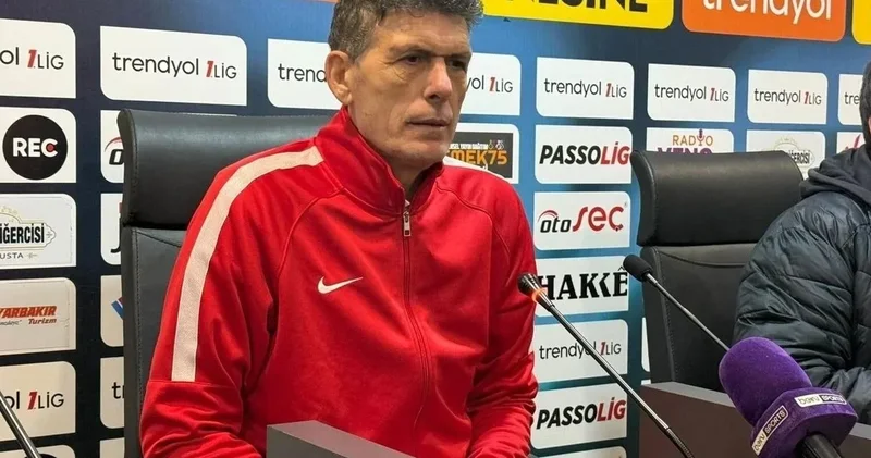 Ayağının tozuyla çıktığı ilk maçta 6 yedi: Ama Bir topumuz direkten döndü dedi