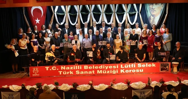 Nazilli de Şarkılarda Anılar konserine vatandaşlar ilgi gösterdi Aydın Haberleri