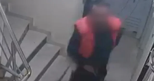 Hırsızın skandal görüntüsü kamerada: Kapıyı açamayınca koridora tuvaletini yaptı VİDEO İZLE