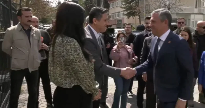 Son dakika Özgür Özel’den DEM Parti’ye ziyaret