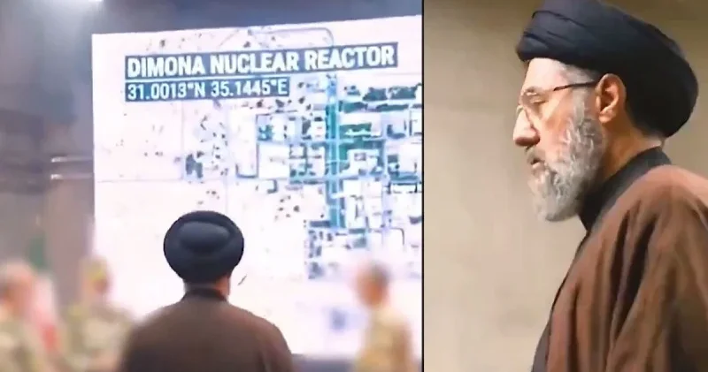 İran basını Hamaney in görüntülerini paylaştı: Ses getiren Dimona detayı Ortadoğu Haberleri