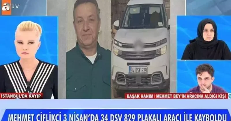 3 gündür aranan Mehmet Çiftlikci’den acı haber: Babasıyla aynı kaderi paylaştı