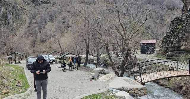 Gümüşkanat Şelalesi ne yoğun ilgi Bitlis Haberleri