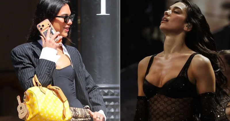 Dua Lipa’nın telefon kılıfı dikkat çekti