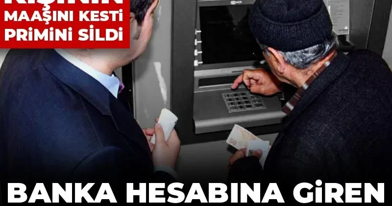 Banka hesabına giren emekli şoku yaşadı: SGK yüzbinlerce kişinin maaşını kesti primini sildi