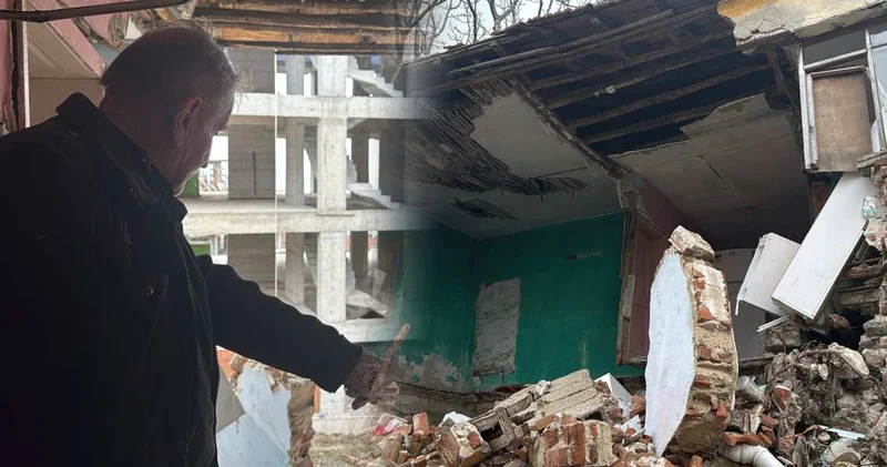 99 Depremi’nde yıkılmayan bina 2026’da yıkıldı!