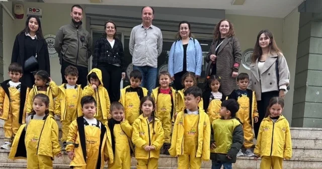 Aydın da anaokulu öğrencileri Doğa Eğitim Merkezi ni gezdi Aydın Haberleri