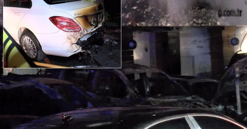 15 araç bir gecede kül oldu: Tek şüphe üzerinde duruluyor