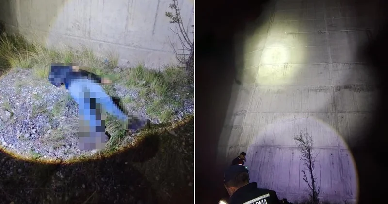 Artvin de İntihar Duvarından Düşme Ölümü