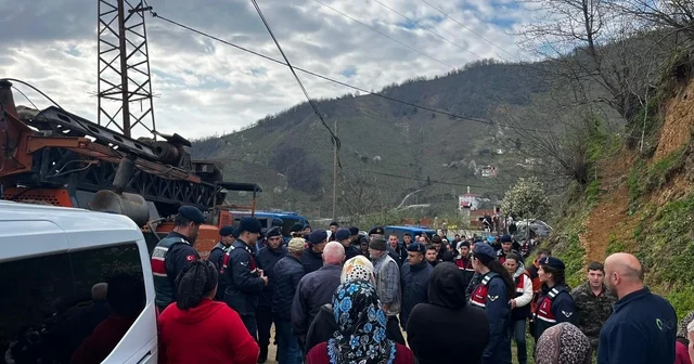 Mahkeme kararına rağmen yapılmak istenen sondaja köylüler müdahale etti Giresun Haberleri
