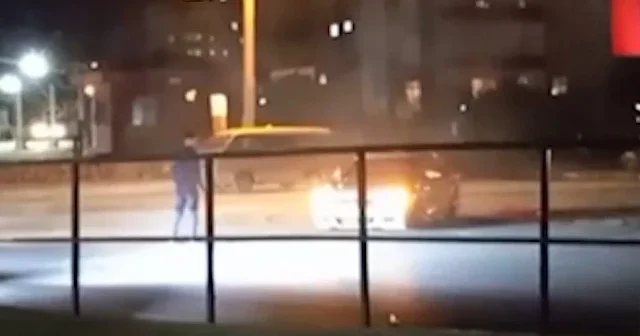 Düğün konvoyunda drift şovuna gözaltı VİDEO İZLE