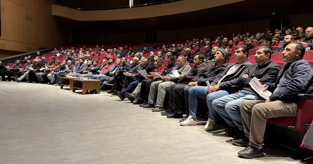 Büyükşehir den saha personellerine iş sağlığı ve güvenliği eğitimi Kahramanmaraş Haberleri