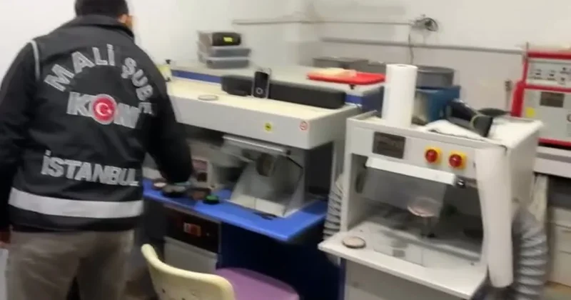 İstanbul da altına sahte ayar oyunu: Sözde kuyumculara dev baskın! Atölyede yakalandılar...