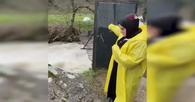 Karadeniz zekası yine şaşırttı! Köprüye kilitli demir kapı taktılar