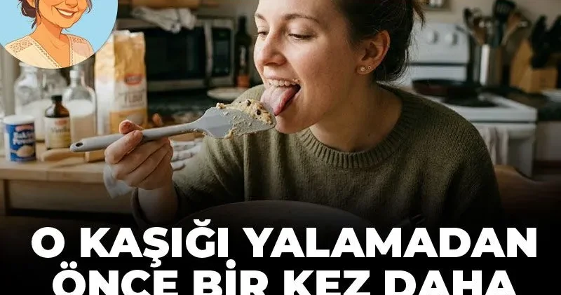 O kaşığı yalamadan önce bir kez daha düşünün! Karşı koymak zor ama çiğ hamur tehlikeli bir tuzak