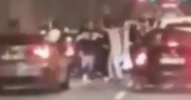 Tünelde kutlama yapıp trafiği durduran 4 sürücüye toplam 720 bin TL ceza Gaziantep Haberleri