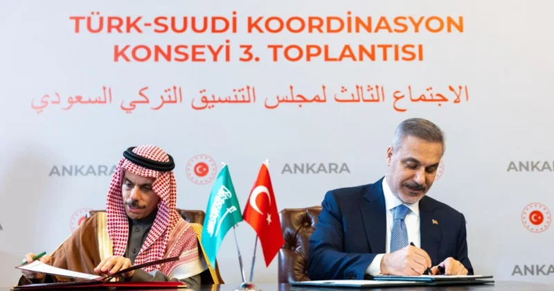 Türk Suudi Koordinasyon Konseyi Üçüncü Toplantısı gerçekleşti