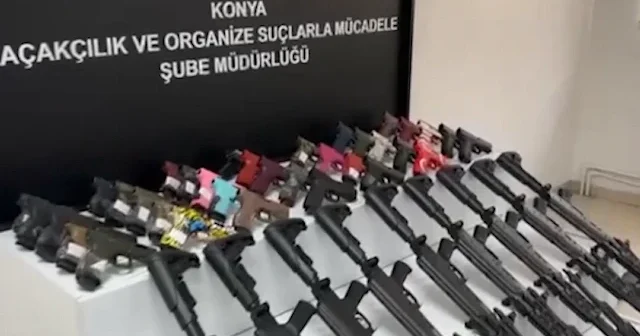 Konya’da dev operasyon: Cephanelik ortaya çıkarıldı VİDEO İZLE