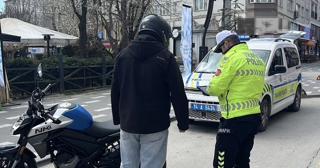 Bolu da kural ihlali yapan bin 600 sürücüye ceza Bolu Haberleri