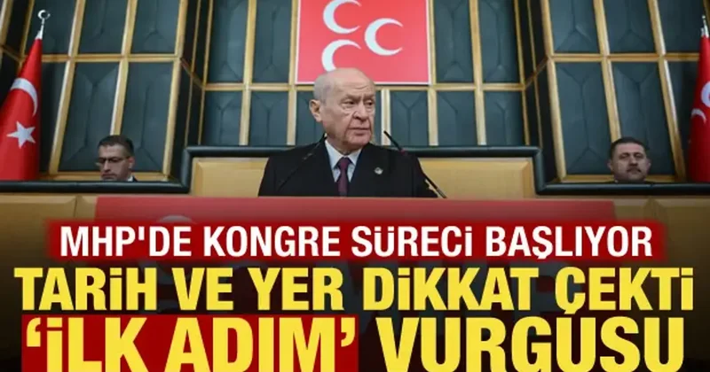 MHP de kongre süreci başlıyor: İlk durak ve tarih dikkat çekti