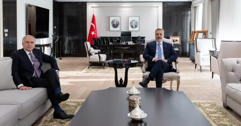 Dışişleri Bakanı Fidan BM Genel Sekreteri nin Özel Temsilcisi Arnault ile görüştü Türkiye Haberleri
