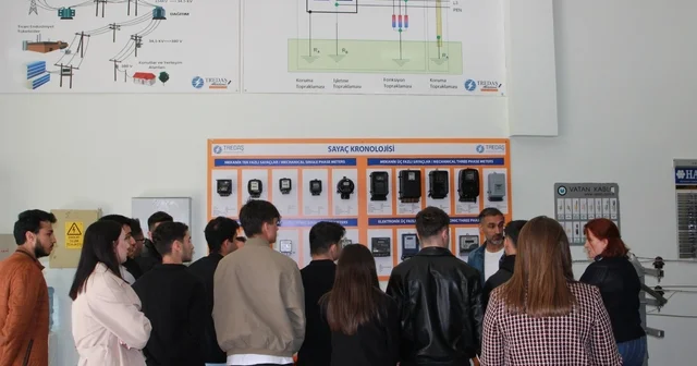 Genç yetenekler teknik gezide enerji sektörüyle buluştu Kırklareli Haberleri