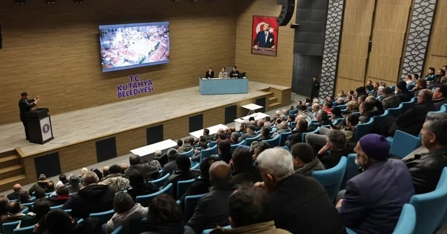 Başkan Kahveci: Projelerimiz ihtiyaçlar doğrultusunda şekilleniyor Kütahya Haberleri