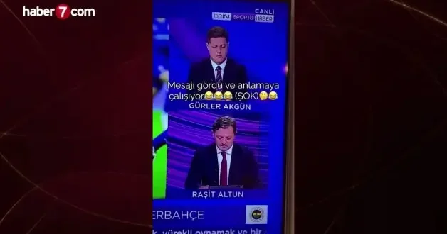 Spor spikeri Gürler Akgün baba olduğunu canlı yayında öğrendi