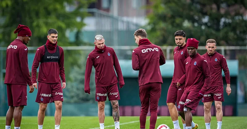 Trabzonspor’da Beşiktaş maçı mesaisi sürüyor!