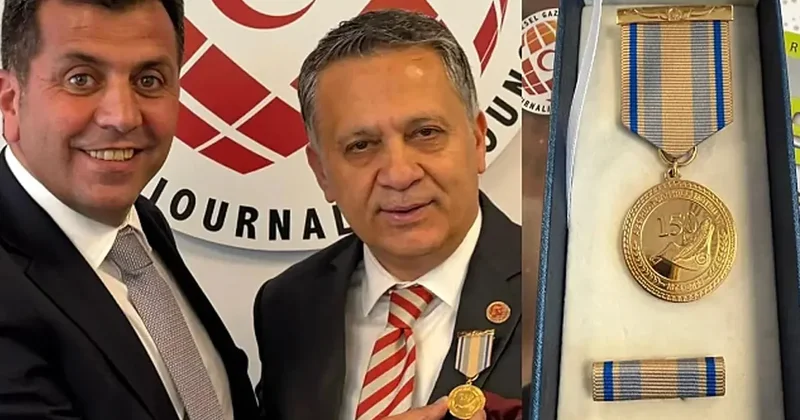 Azerbaycan dan KGK Genel Başkanı Dim e Karabağ sürecindeki katkıları için madalya