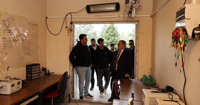 Rektör Prof. Dr. Altun öğrenci ziyaretlerini sürdürüyor Kayseri Haberleri