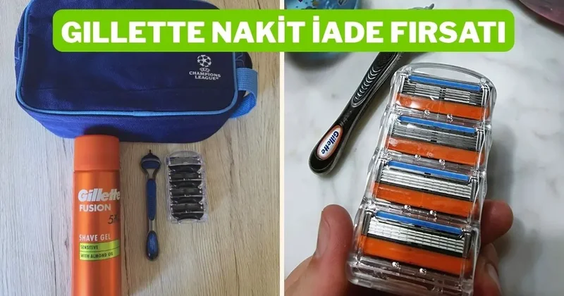 Kullanıcıların favorisi: Gillette tıraş bıçaklarında indirim başladı