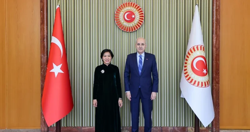 TBMM Başkanı Kurtulmuş Vietnam ın Ankara Büyükelçisi Dang ı kabul etti Ankara Haberleri