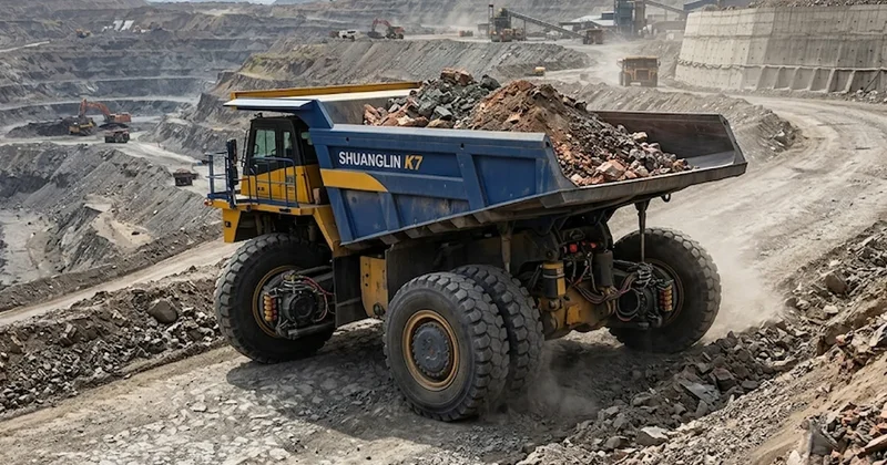 Yengeç gibi hareket edebilen 158 tonluk dev kamyon görücüye çıktı Sözcü Gazetesi
