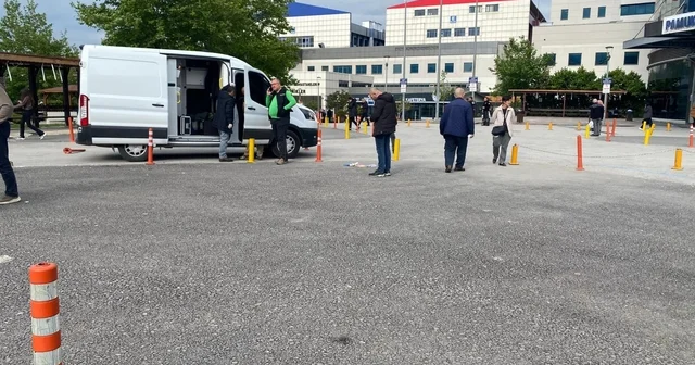 PAÜ Hastanesi girişinde unutulan şüpheli çanta paniğine neden oldu Denizli Haberleri