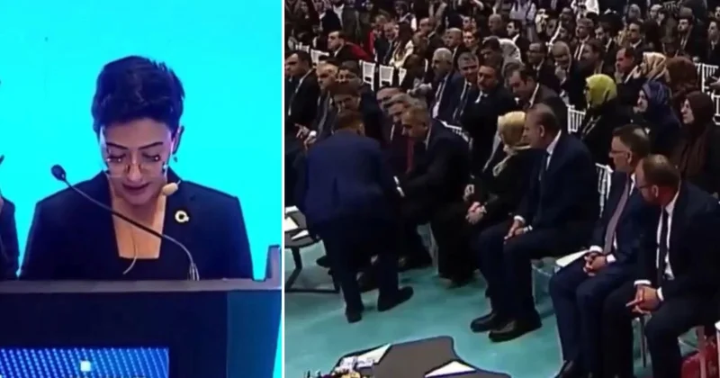 AK Partili başkanı kızdıran anons! Sahneye çıkmadı