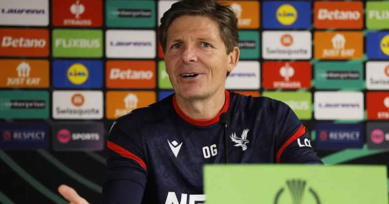 Crystal Palace Teknik Direktörü Oliver Glasner: Arda Turan harika bir iş çıkarıyor