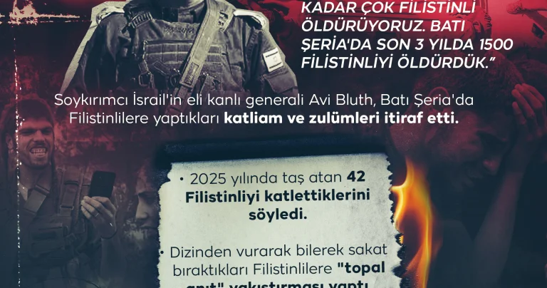 İşgalci yahudi generalin itirafları