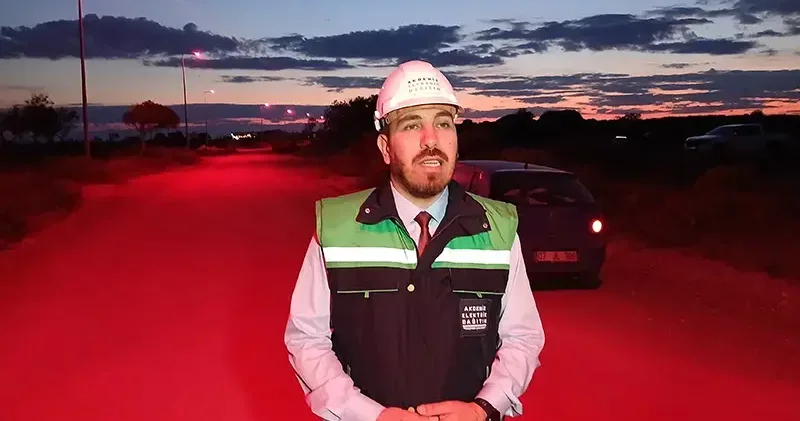 Deniz kaplumbağaları için aydınlatmalar kırmızı LED e çevrildi