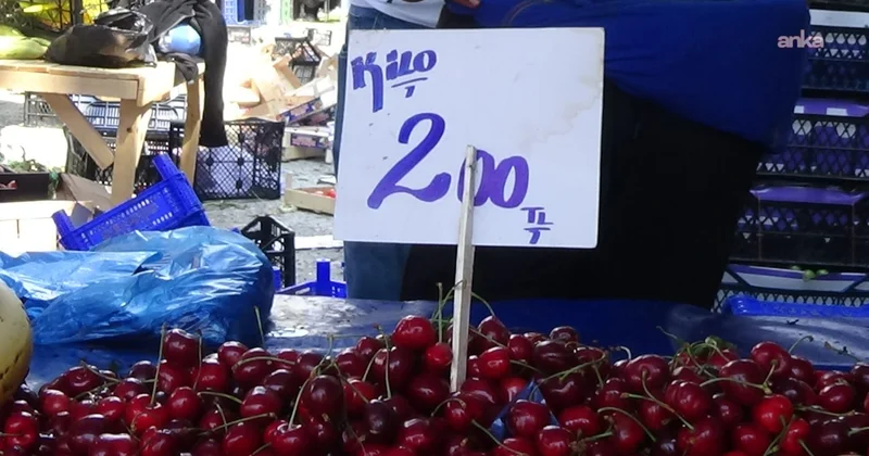 Kiraz lüks oldu: Kilosu 200 liraya çıkınca vatandaş gramla almaya başladı Sözcü Gazetesi