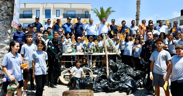 Dünya Çevre Günü nde Silifke Sahili nde temizlik Mersin Haberleri