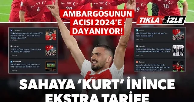Avrupa’nın bitmeyen Kurt fobisi: Almanya’nın yayın ambargosu ve UEFA’nın çifte standart tiyatrosu VİDEO İZLE