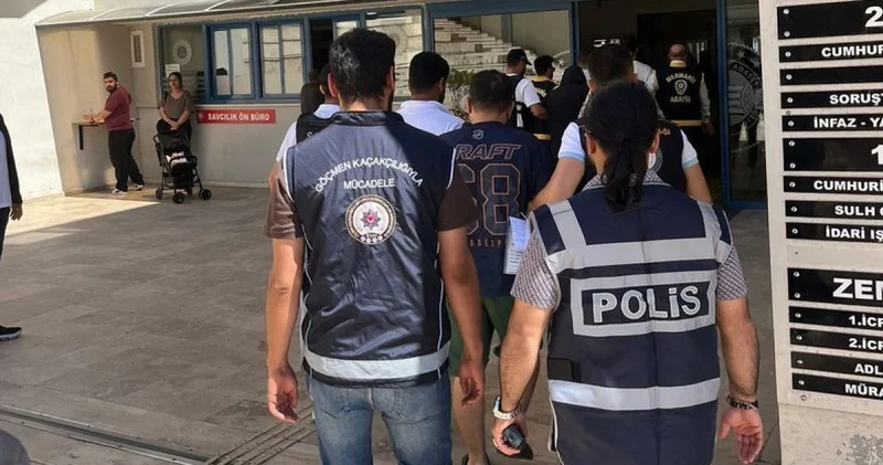 Son dakika: 24 ilde göçmen kaçakçılığı operasyonu: 48 şüpheli yakalandı