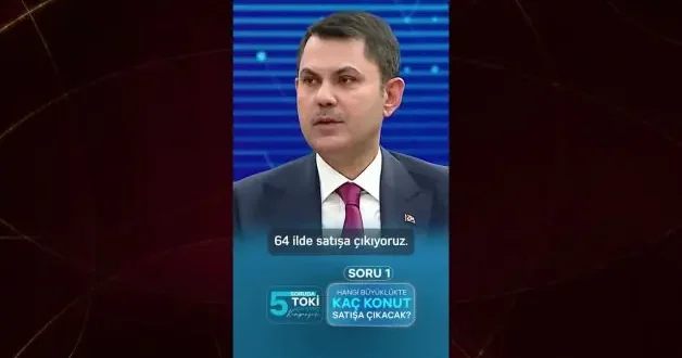 Bakan Kurum, TOKİ Açık Satış Kampanyasının detaylarını açıkladı