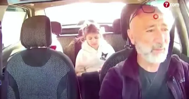 İzmir de taksici, minik kızın hayatını dakikalar içerisinde kurtardı!