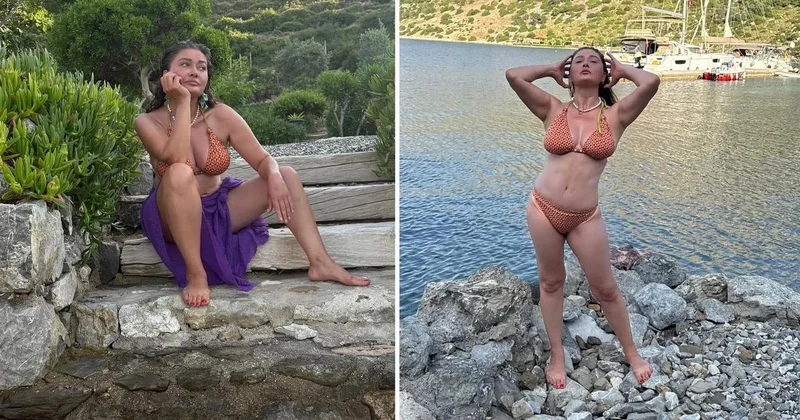 50 yaşındaki Nurgül Yeşilçay dan cesur paylaşım: Tek bikiniyle...