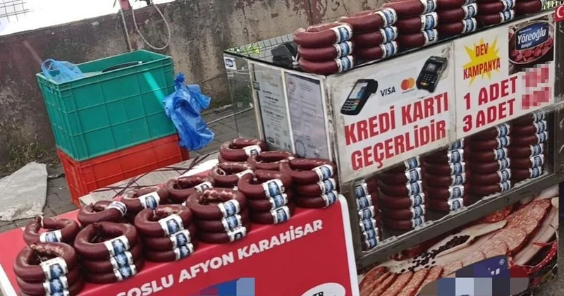 Bunları kimse denetlemiyor mu? Pazarda 3 adet sucuğu sattıkları fiyata bakın