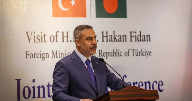 Hakan Fidan Bangladeşte: Kızılay kurumlarını inceledi Sözcü Gazetesi